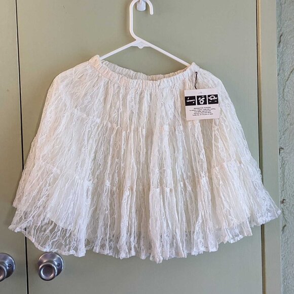 Fredericks of Hollywood lace and taffeta miniskirt, one size - Picture 1 of 3
